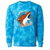 Midweight Tie-Dyed Crewneck Sweatshirt Thumbnail